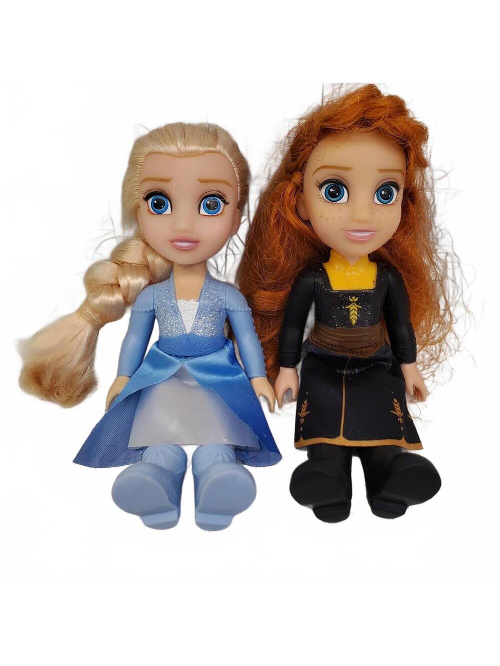 Disney Princess Frozen Anna Elsa Dolls 7"
